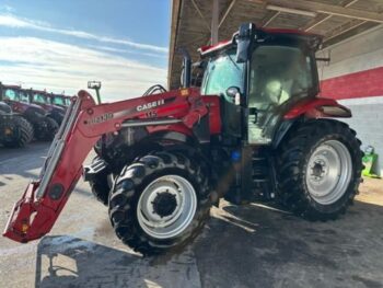 Tracteur Agricole Case IH MAXXUM 115 MC AD8 – 117 ch – 4RM
