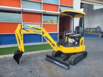 KOMATSU PC 18 MR2 + 3 CUCHARONES – Miniexcavadora 1,9T