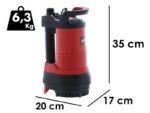Bomba sumergida para cisterna Einhell GE-PP 5555 RB-A – Cuerpo de plástico – 5500l/h